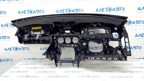 Torpedo front panel with AIRBAG Mercedes GLC 16-19 leather beige, butt
