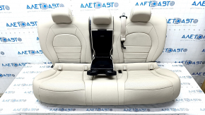 Rear row of seats 2 row Mercedes GLC 16-22 beige leather, for cleaning, rusty frame