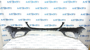 Front bumper bare Mercedes GLC 300/350e 16-19 without parking sensors, white