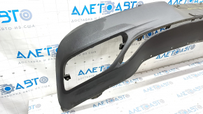 Rear bumper bare Lincoln MKZ 17-20 lower part, structure, scratches