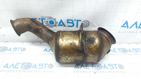 Mercedes GLC 300 16-19 exhaust pipe with catalytic converter rusty
