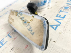 Tesla Model X 16-21 interior mirror auto-dimming, dirty inside, spider web