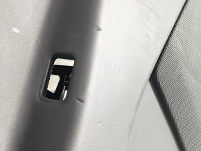 Door trim card rear left Tesla Model X 16-21 black, molding wood, scratches on molding, scuffs