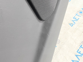 Door trim card rear left Tesla Model X 16-21 black, molding wood, scratches on molding, scuffs