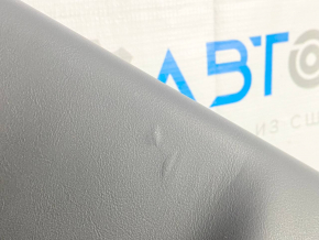 Door trim card rear left Tesla Model X 16-21 black, molding wood, scratches on molding, scuffs