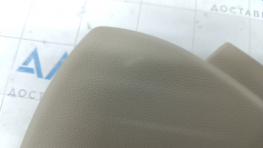 Front panel trim side right Mercedes GLC 16-22 beige, plastic turned white