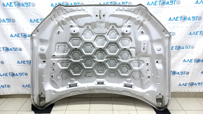 Hood bare Lincoln MKZ 17-20 silver UX, aluminum, sand, chips