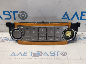 Climate control Toyota Highlander 08-13 car for 3 rows, without right knob, left knob broken