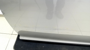 Door bare rear left Lincoln MKZ 13-20 silver UX, dents