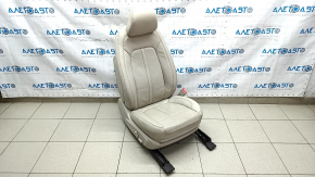 Passenger seat Lincoln MKZ 17-20 with airbag, electric, massage, heating, ventilation, leather beige
