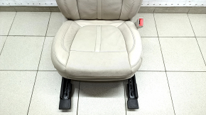 Passenger seat Lincoln MKZ 17-20 with airbag, electric, massage, heating, ventilation, leather beige