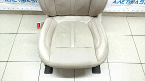 Driver's seat Lincoln MKZ 17-20 with airbag, electric, massage, heating, ventilation, beige leather, dented leather