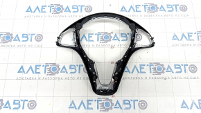 Mercedes GLC 16-19 steering wheel cover black