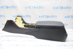 Central console armrest Lexus GS300 GS350 GS430 GS450h 06-07 leather black, pokes, worn dowel