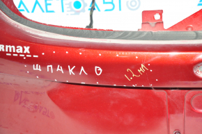 Naked trunk door Ford Focus mk3 15-18 rest 5d, red RR, putty 1.20mm, butt