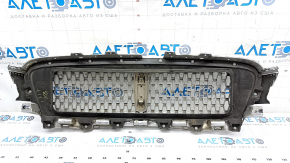 Radiator grill Lincoln MKZ 17-20 chrome, with emblem, sand