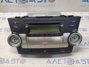 Tape recorder radio player Toyota Highlander 08-13 without knobs, scratch