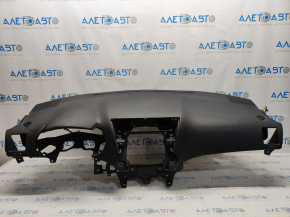 Dashboard front panel without AIRBAG Toyota Highlander 08-13 black, scratches