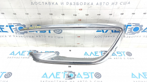 Molding front bumper left Lincoln MKZ 17-20 chrome, sand
