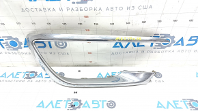 Front bumper molding right Lincoln MKZ 17-20 chrome, sand