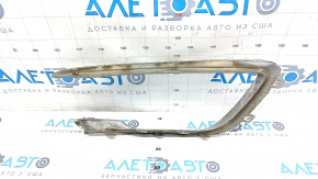 Front bumper molding right Lincoln MKZ 17-20 chrome, sand