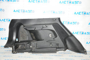 Left arch trim Nissan Rogue 14-20 black under 2 rows, scratches, rubbed