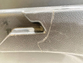 Left arch trim Nissan Rogue 14-20 black under 2 rows, scratches, rubbed