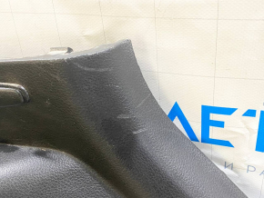 Left arch trim Nissan Rogue 14-20 black under 2 rows, scratches, rubbed