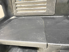 Left arch trim Nissan Rogue 14-20 black under 2 rows, scratches, rubbed