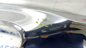 Rear bumper lip trim Mercedes GLC 300/350e/43 16-19 chrome under muffler tips, scratch, bumps, broken fasteners