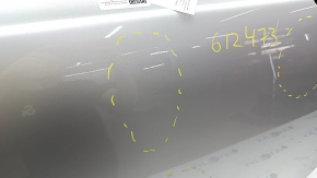 Door bare rear left Lincoln MKZ 13-20 silver UX, dents