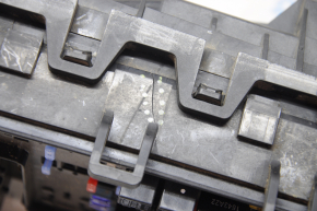 Underhood fuse box Ford Fusion mk5 13-20 hybrid with bracket, without cover, crack, broken fastener