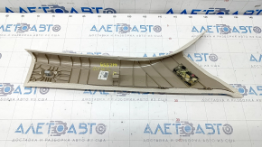 Front pillar trim left upper Mercedes GLC 16-22 beige, broken fastening, needs cleaning