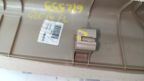 Front pillar trim left upper Mercedes GLC 16-22 beige, broken fastening, needs cleaning