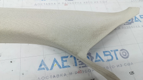 Front pillar trim left upper Mercedes GLC 16-22 beige, broken fastening, needs cleaning