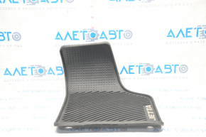 Floor mat front right VW Jetta 11-18 USA rubber black