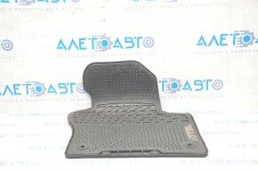 Floor mat front left VW Jetta 11-18 USA rubber black, tears