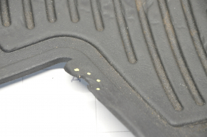 Floor mat front left VW Jetta 11-18 USA rubber black, tears