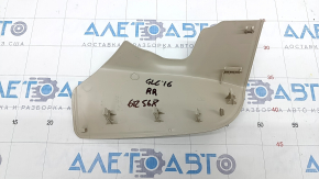 Rear pillar trim right Mercedes GLC 16-22 beige, small, scratch