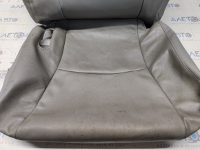 Toyota Highlander 08-13 passenger seat upholstery grey leather, for cleaning