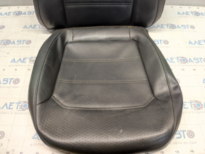 Passenger seat upholstery VW Passat b7 12-15 USA leather black