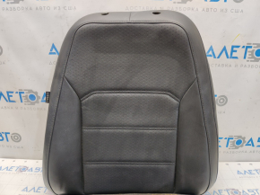 Passenger seat upholstery VW Passat b7 12-15 USA leather black