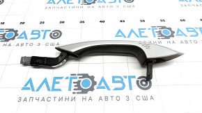 Door handle outer rear right Lincoln MKZ 17-20 keyless, chrome, scratches on chrome