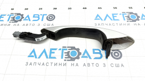 Door handle outer rear left Lincoln MKZ 17-20 keyless, chrome, scratches