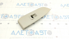 Lincoln MKZ 17-20 front right window lift control trim beige, broken mount