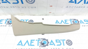 Front pillar trim middle right Lincoln MKZ 17-20 beige