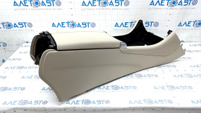 Console central armrest Mercedes GLC 16-19 leather beige, scratches