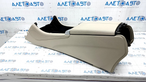 Console central armrest Mercedes GLC 16-19 leather beige, scratches