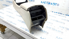 Console central armrest Mercedes GLC 16-19 leather beige, scratches