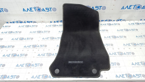 Front right interior mat Mercedes GLC 16-22 black cloth, for cleaning